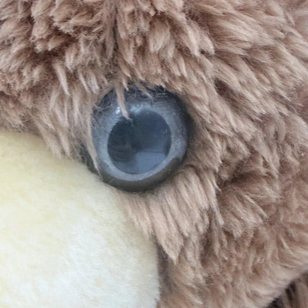 Vintage 1979 Daekor Pot Belly Bear 16 Plush Brown Stuffed Animal Hudson Brands